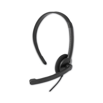 Verbatim® Mono Headset, Monaural, Over-the-head, Black freeshipping - TVN Wholesale
